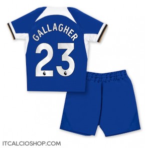 Chelsea Conor Gallagher #23 Prima Maglia Bambino 2023-24 Manica Corta (+ Pantaloni corti)